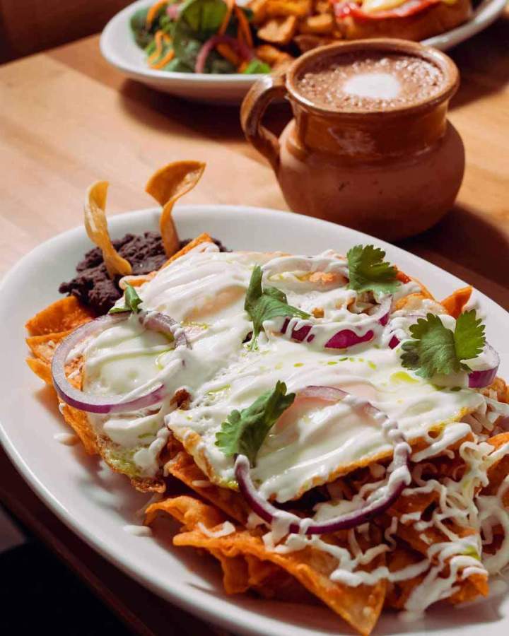 Chilaquiles authentiques Québec